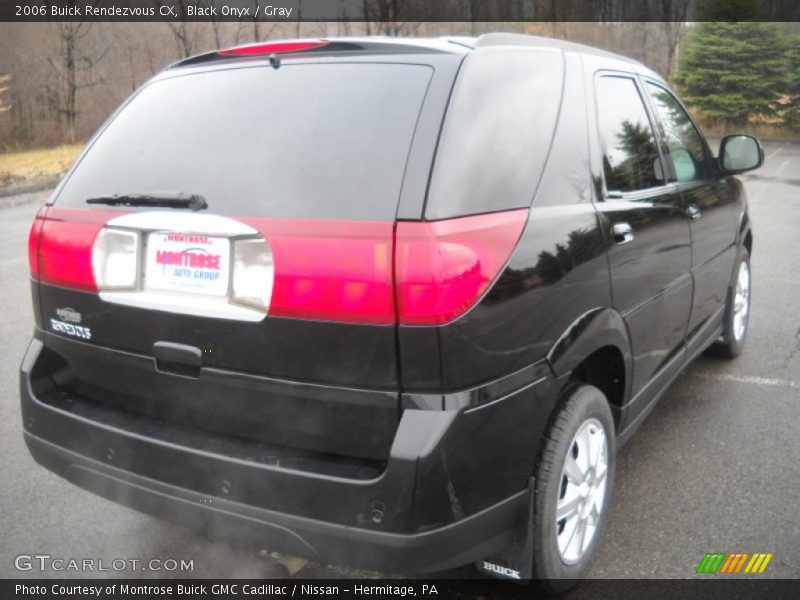 Black Onyx / Gray 2006 Buick Rendezvous CX