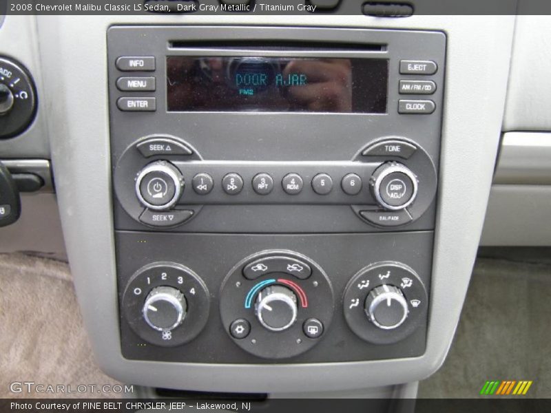 Dark Gray Metallic / Titanium Gray 2008 Chevrolet Malibu Classic LS Sedan