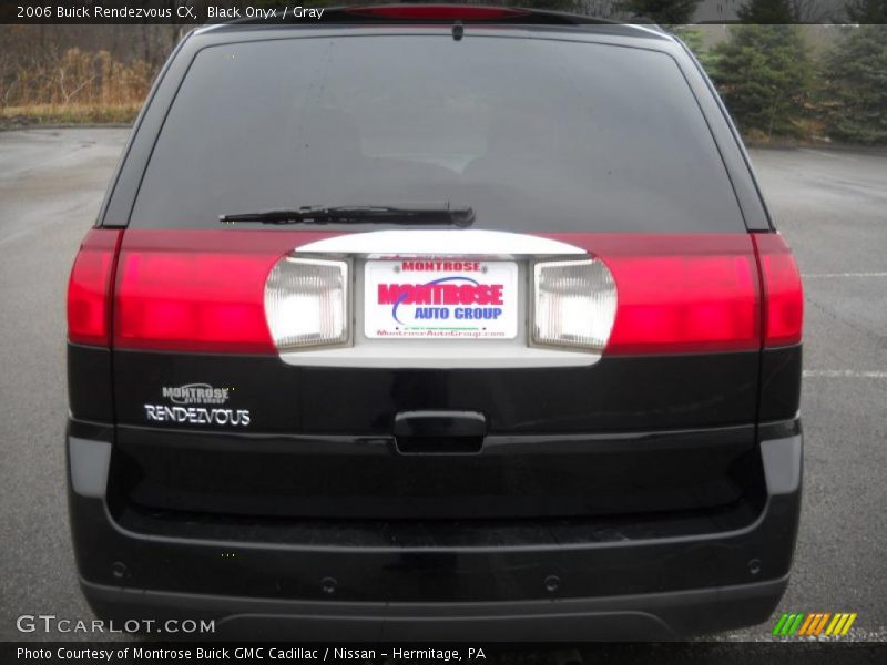 Black Onyx / Gray 2006 Buick Rendezvous CX