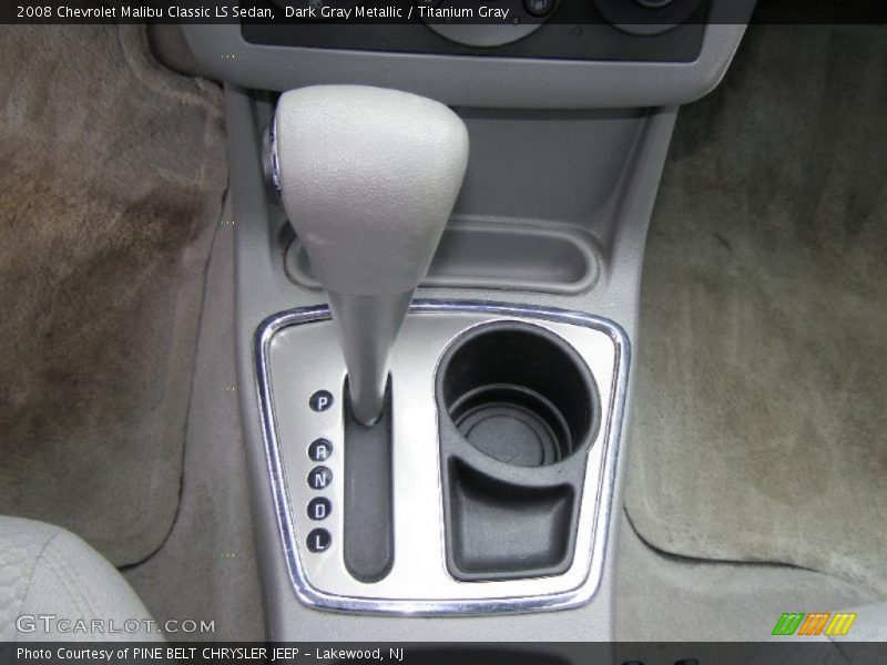 Dark Gray Metallic / Titanium Gray 2008 Chevrolet Malibu Classic LS Sedan
