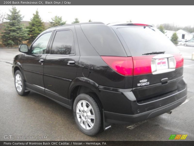 Black Onyx / Gray 2006 Buick Rendezvous CX
