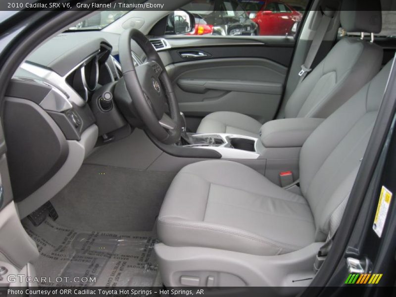 Gray Flannel / Titanium/Ebony 2010 Cadillac SRX V6