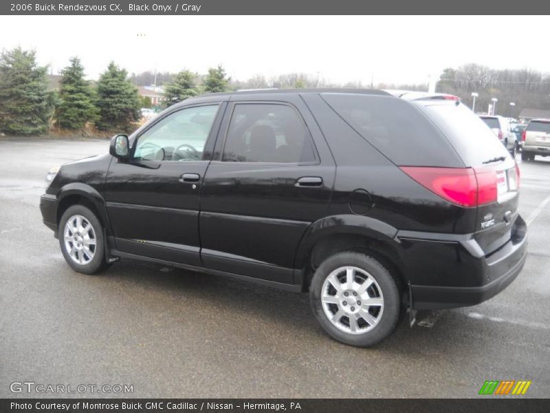 Black Onyx / Gray 2006 Buick Rendezvous CX