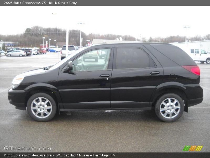 Black Onyx / Gray 2006 Buick Rendezvous CX