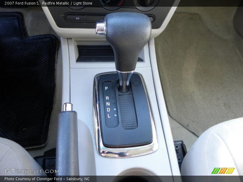 Redfire Metallic / Light Stone 2007 Ford Fusion S