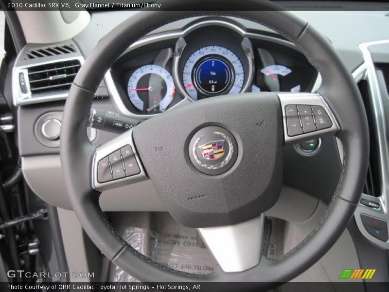 Gray Flannel / Titanium/Ebony 2010 Cadillac SRX V6