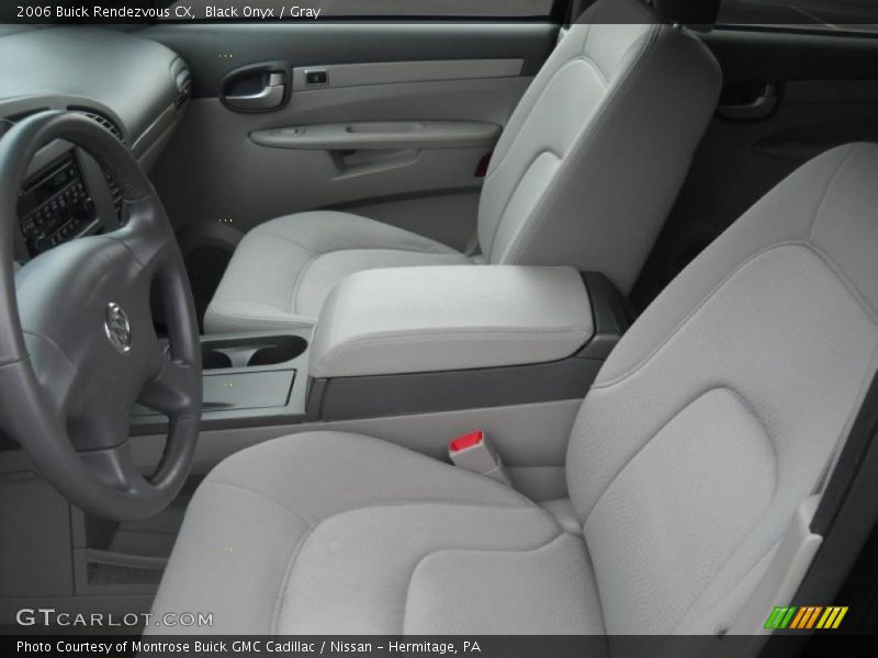 Black Onyx / Gray 2006 Buick Rendezvous CX