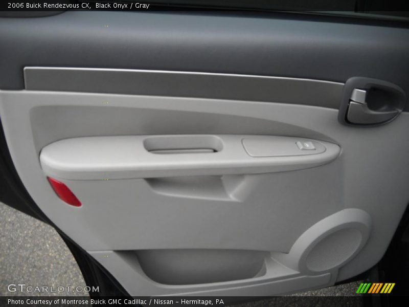 Black Onyx / Gray 2006 Buick Rendezvous CX