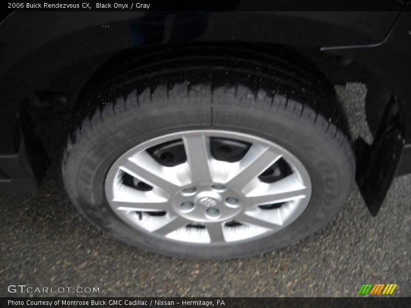 Black Onyx / Gray 2006 Buick Rendezvous CX