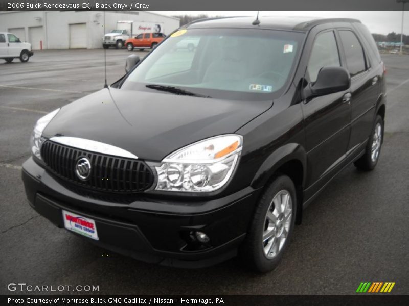 Black Onyx / Gray 2006 Buick Rendezvous CX