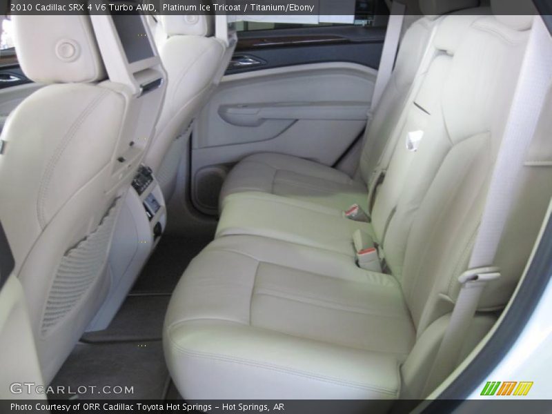 Platinum Ice Tricoat / Titanium/Ebony 2010 Cadillac SRX 4 V6 Turbo AWD