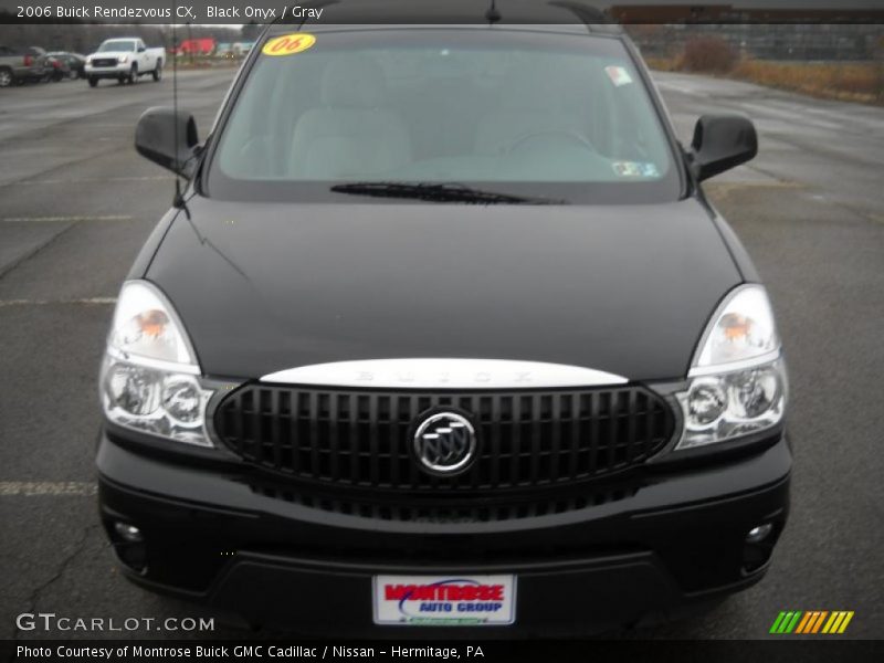 Black Onyx / Gray 2006 Buick Rendezvous CX