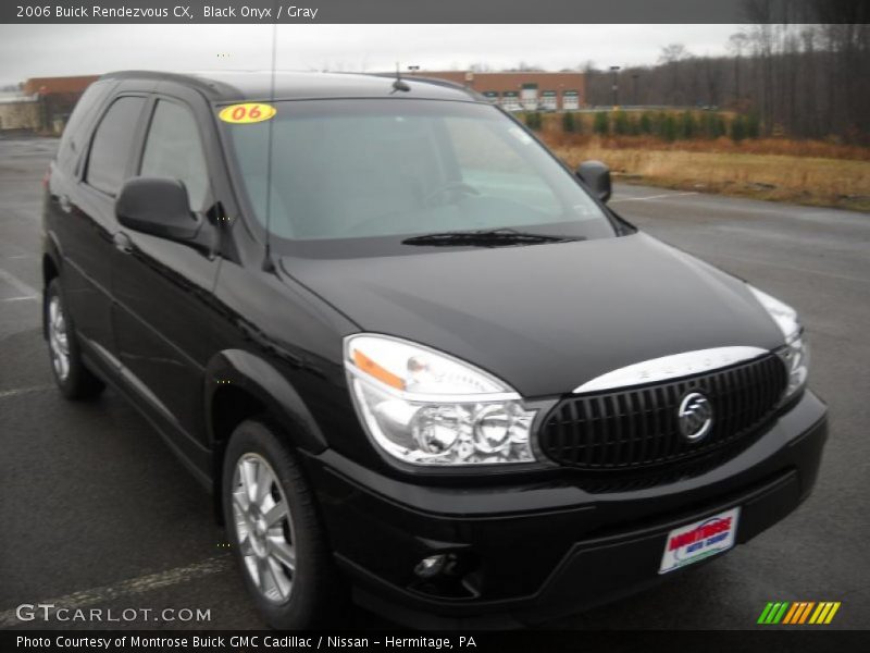 Black Onyx / Gray 2006 Buick Rendezvous CX