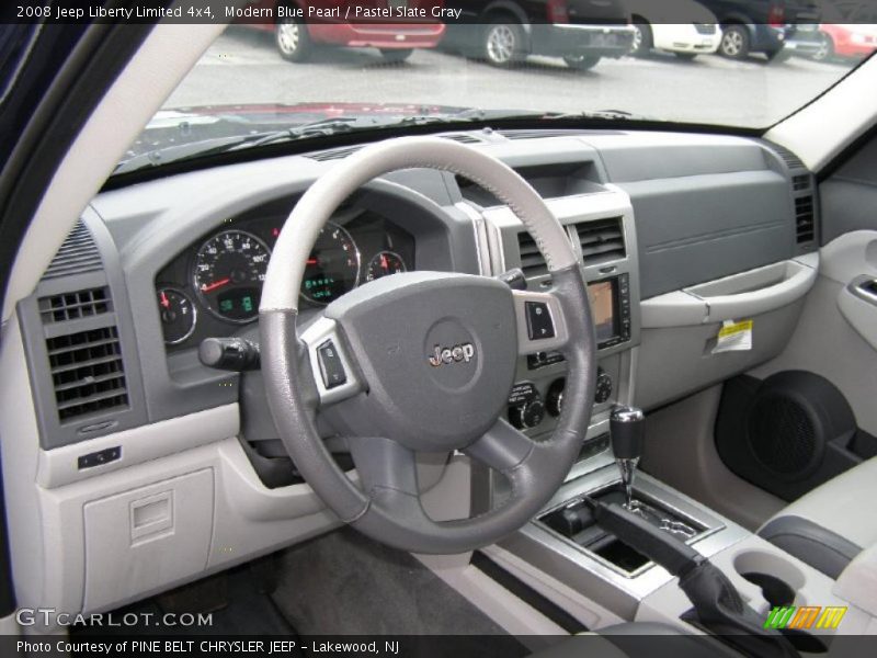 Modern Blue Pearl / Pastel Slate Gray 2008 Jeep Liberty Limited 4x4