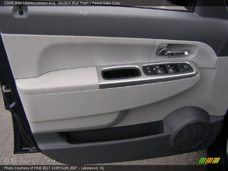 Modern Blue Pearl / Pastel Slate Gray 2008 Jeep Liberty Limited 4x4