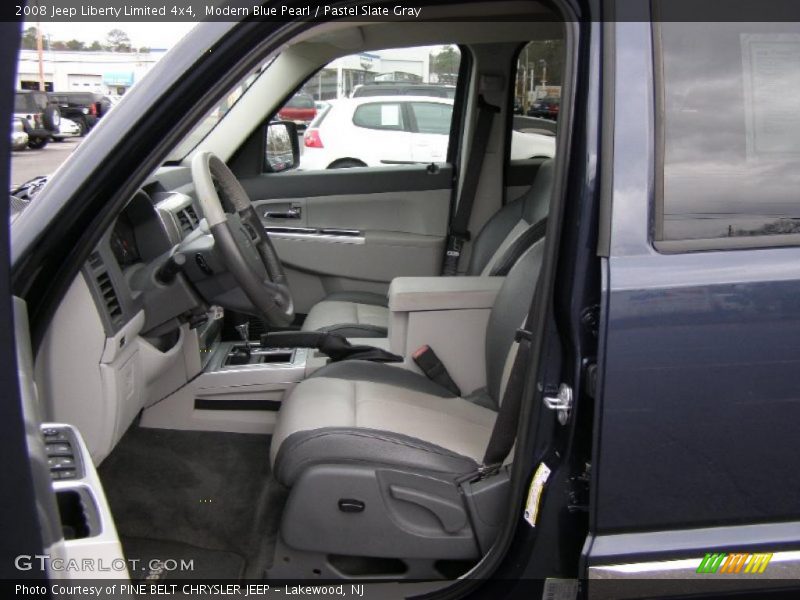Modern Blue Pearl / Pastel Slate Gray 2008 Jeep Liberty Limited 4x4