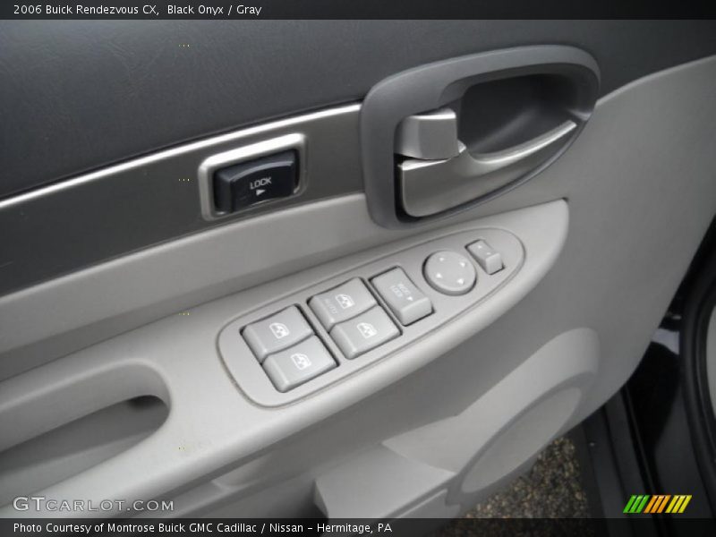Black Onyx / Gray 2006 Buick Rendezvous CX