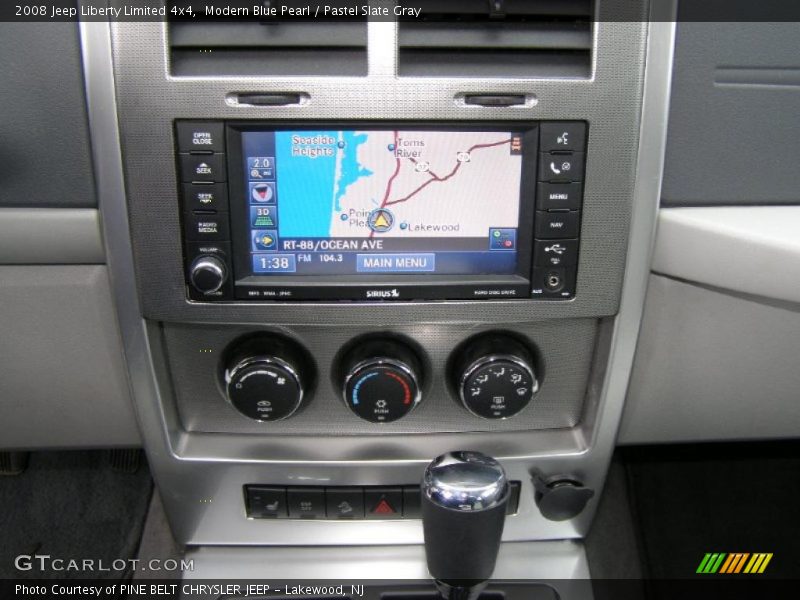 Modern Blue Pearl / Pastel Slate Gray 2008 Jeep Liberty Limited 4x4