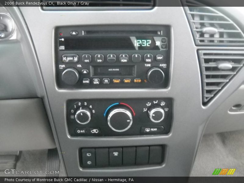 Black Onyx / Gray 2006 Buick Rendezvous CX