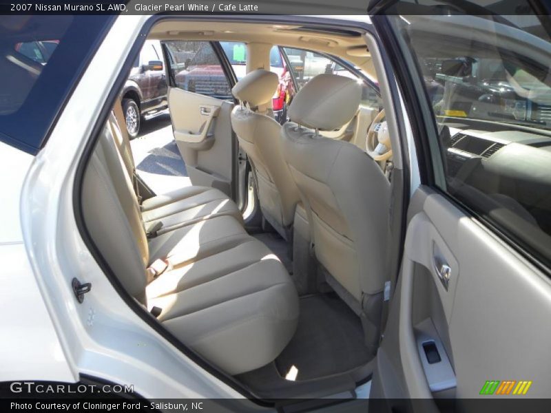 Glacier Pearl White / Cafe Latte 2007 Nissan Murano SL AWD