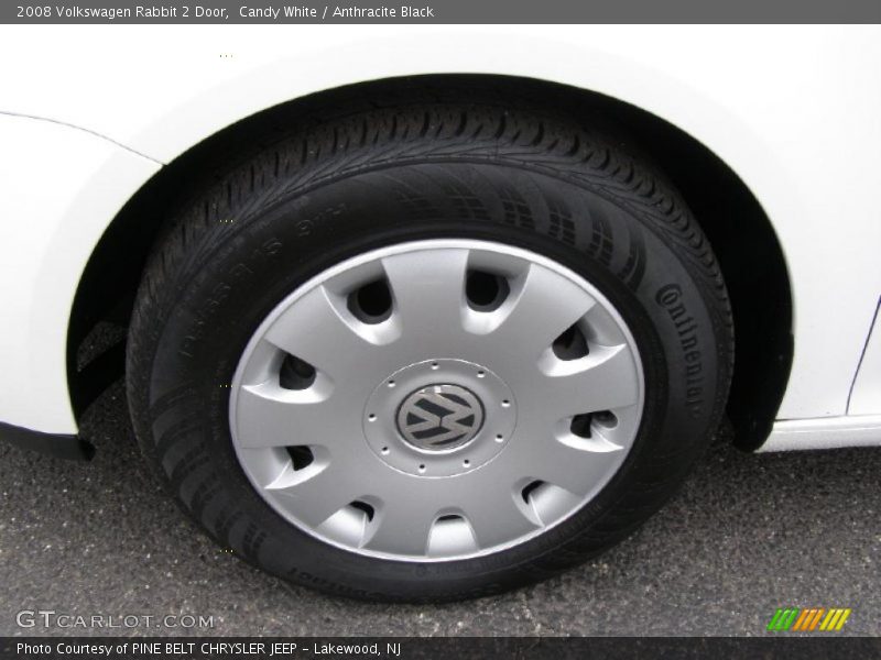 Candy White / Anthracite Black 2008 Volkswagen Rabbit 2 Door