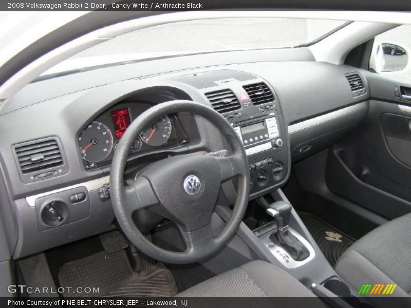Candy White / Anthracite Black 2008 Volkswagen Rabbit 2 Door