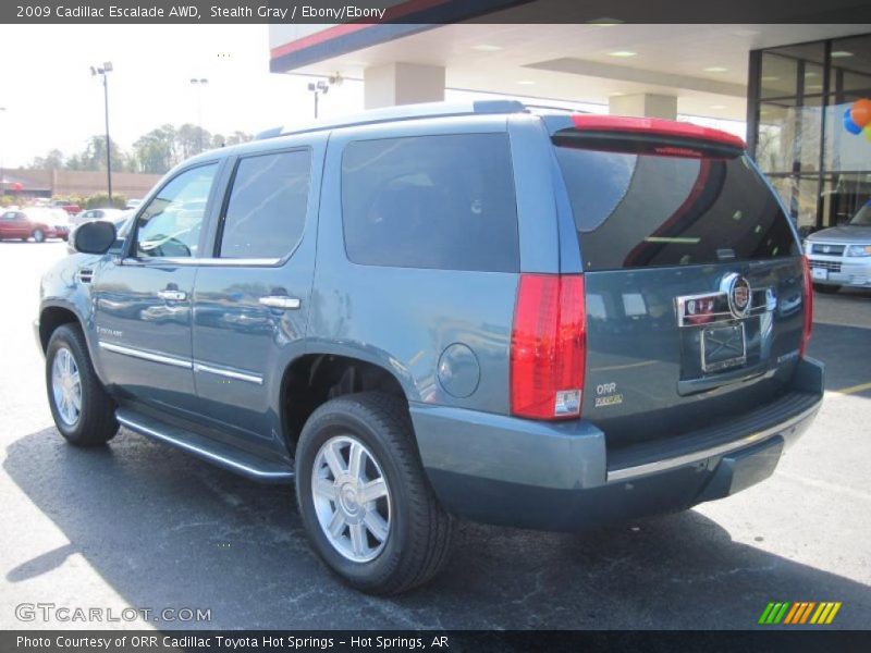 Stealth Gray / Ebony/Ebony 2009 Cadillac Escalade AWD