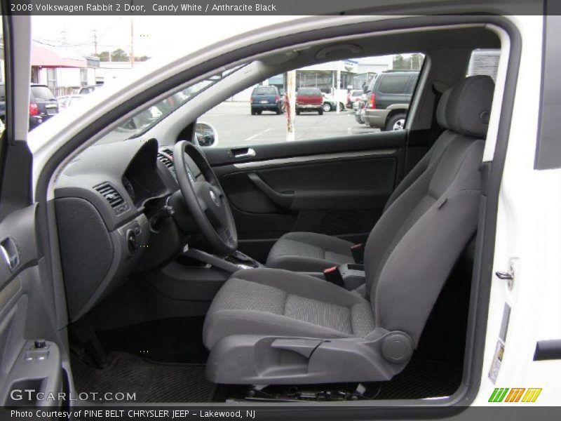 Candy White / Anthracite Black 2008 Volkswagen Rabbit 2 Door