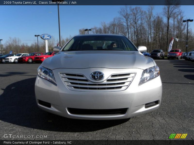 Classic Silver Metallic / Ash 2009 Toyota Camry LE