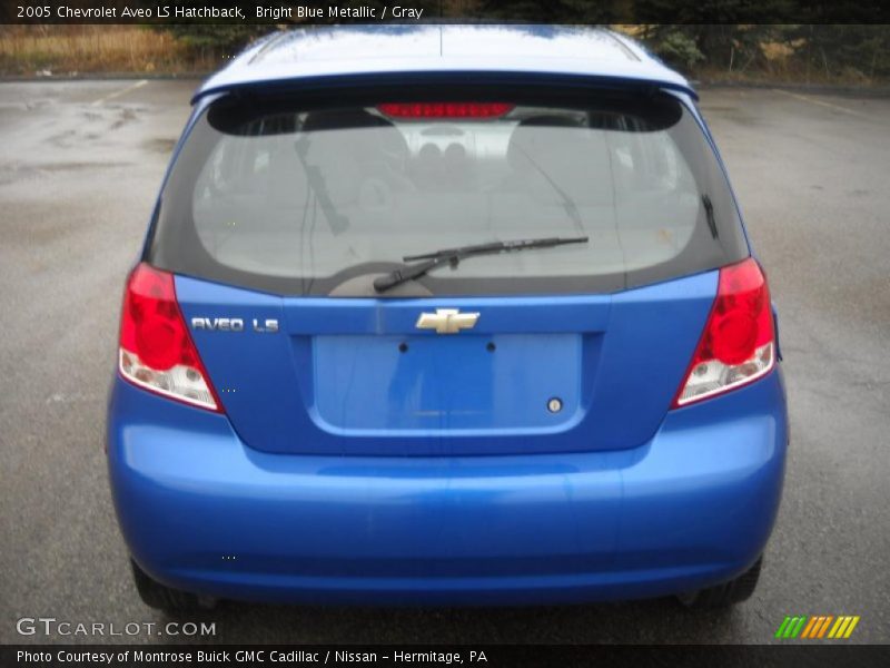 Bright Blue Metallic / Gray 2005 Chevrolet Aveo LS Hatchback