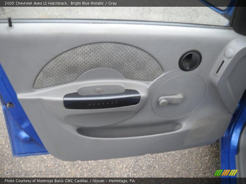 Bright Blue Metallic / Gray 2005 Chevrolet Aveo LS Hatchback