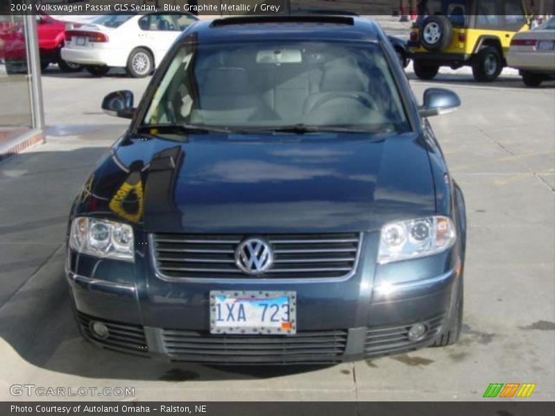 Blue Graphite Metallic / Grey 2004 Volkswagen Passat GLS Sedan