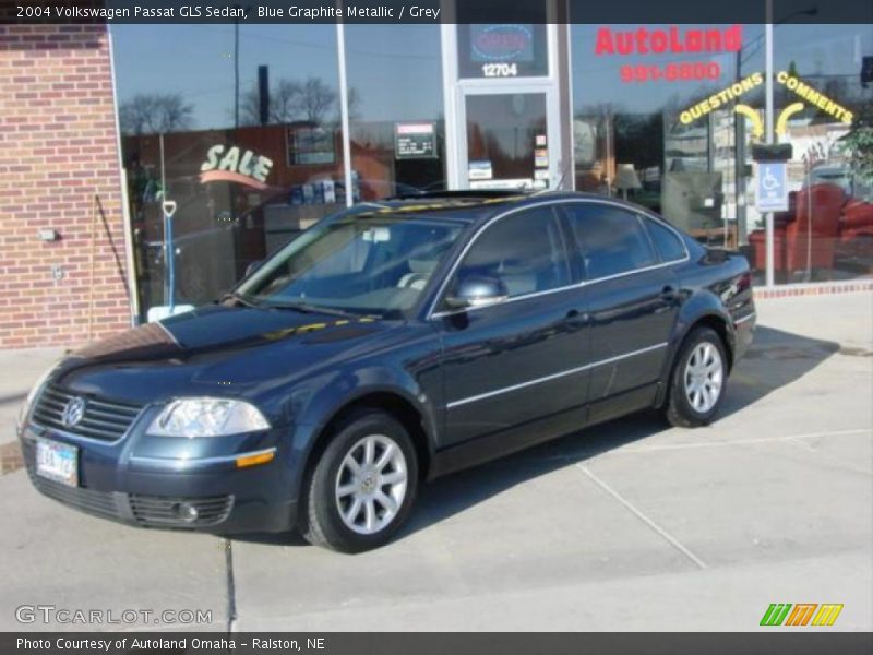 Blue Graphite Metallic / Grey 2004 Volkswagen Passat GLS Sedan