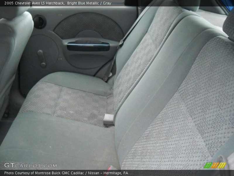 Bright Blue Metallic / Gray 2005 Chevrolet Aveo LS Hatchback