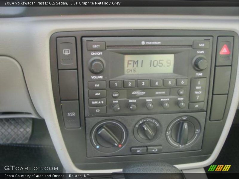 Blue Graphite Metallic / Grey 2004 Volkswagen Passat GLS Sedan