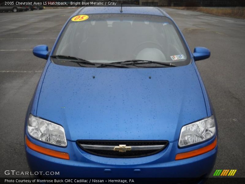 Bright Blue Metallic / Gray 2005 Chevrolet Aveo LS Hatchback