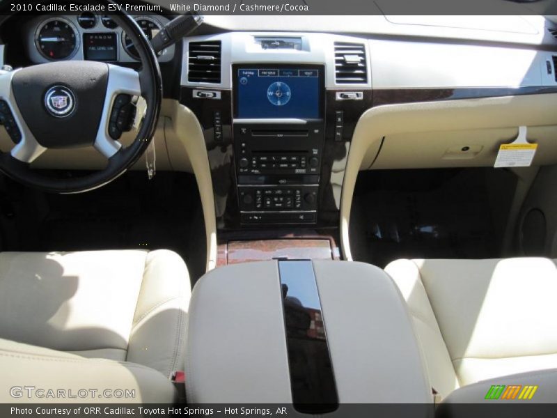 White Diamond / Cashmere/Cocoa 2010 Cadillac Escalade ESV Premium