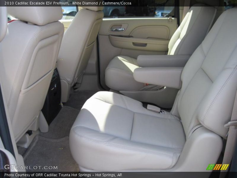 White Diamond / Cashmere/Cocoa 2010 Cadillac Escalade ESV Premium