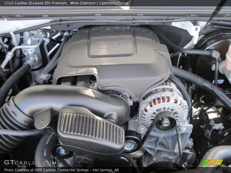 White Diamond / Cashmere/Cocoa 2010 Cadillac Escalade ESV Premium