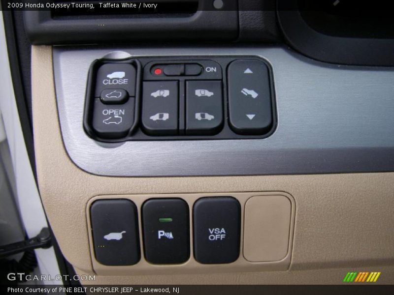 Taffeta White / Ivory 2009 Honda Odyssey Touring