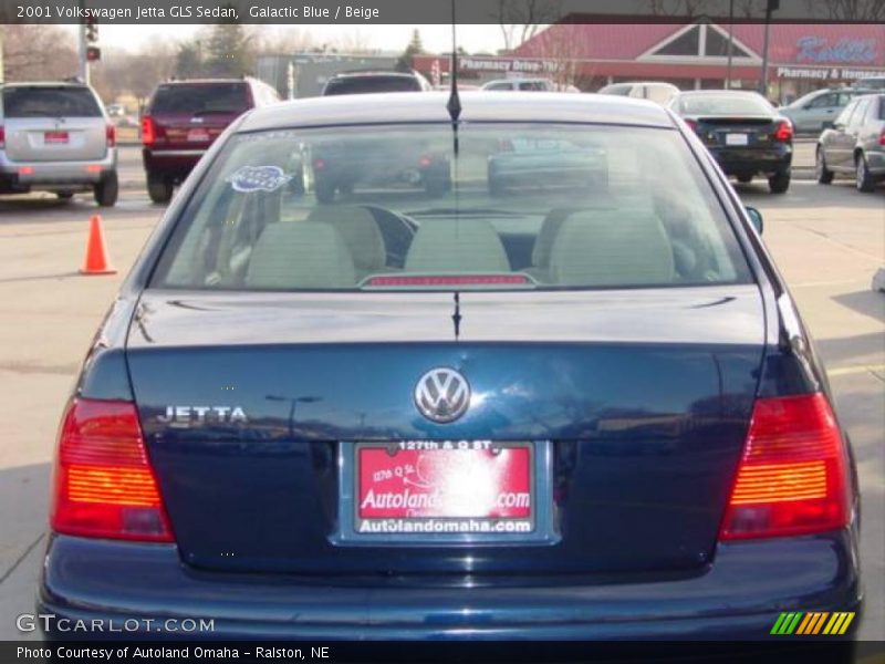 Galactic Blue / Beige 2001 Volkswagen Jetta GLS Sedan