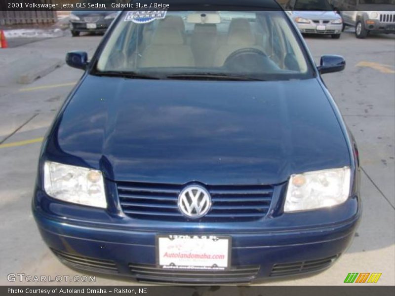 Galactic Blue / Beige 2001 Volkswagen Jetta GLS Sedan