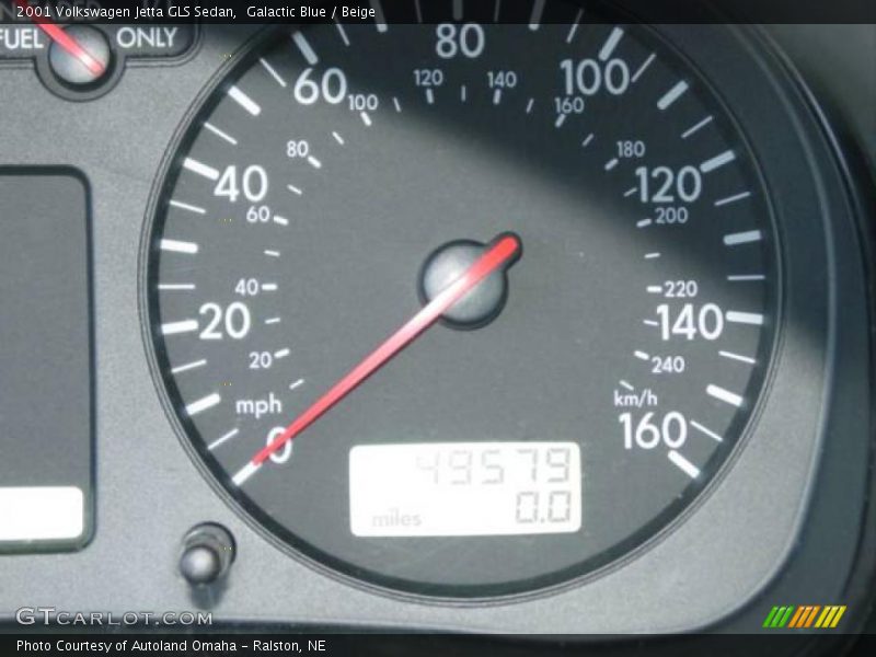 Galactic Blue / Beige 2001 Volkswagen Jetta GLS Sedan