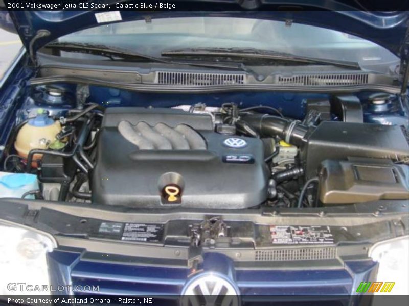 Galactic Blue / Beige 2001 Volkswagen Jetta GLS Sedan