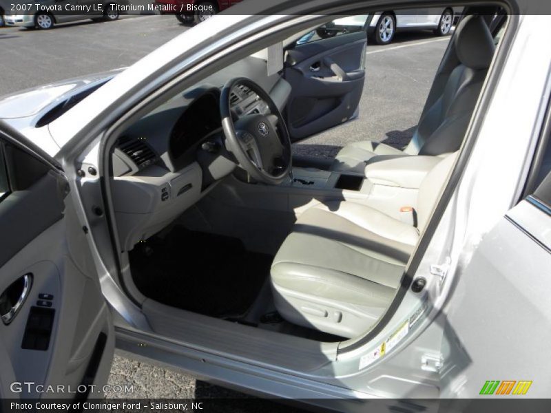 Titanium Metallic / Bisque 2007 Toyota Camry LE