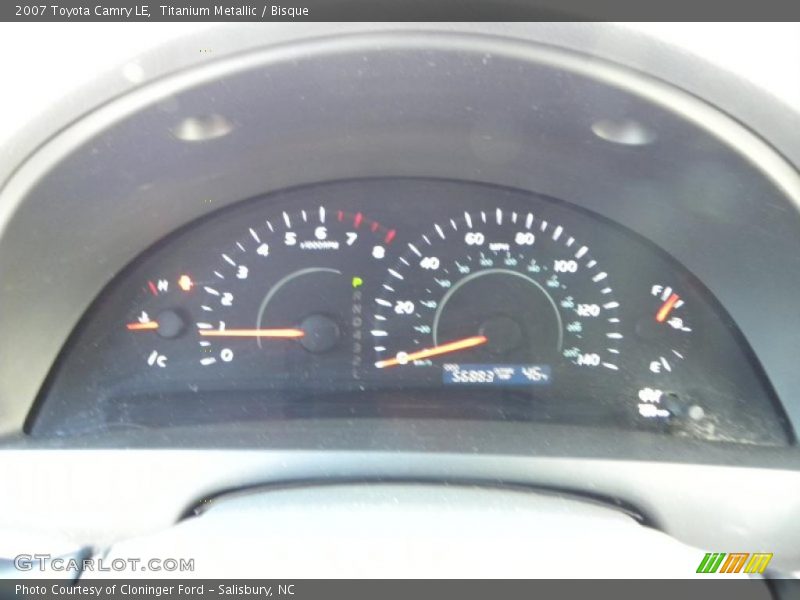 Titanium Metallic / Bisque 2007 Toyota Camry LE