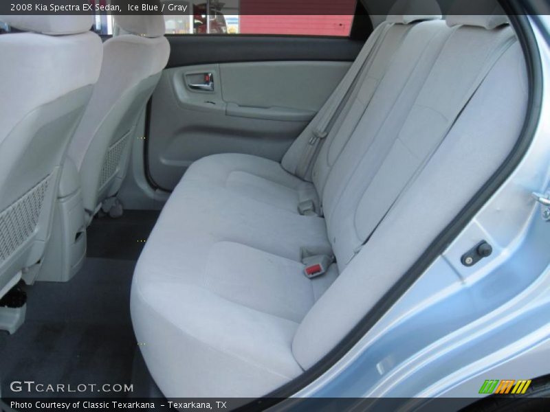 Ice Blue / Gray 2008 Kia Spectra EX Sedan
