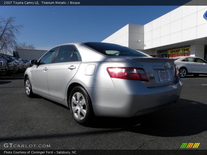 Titanium Metallic / Bisque 2007 Toyota Camry LE