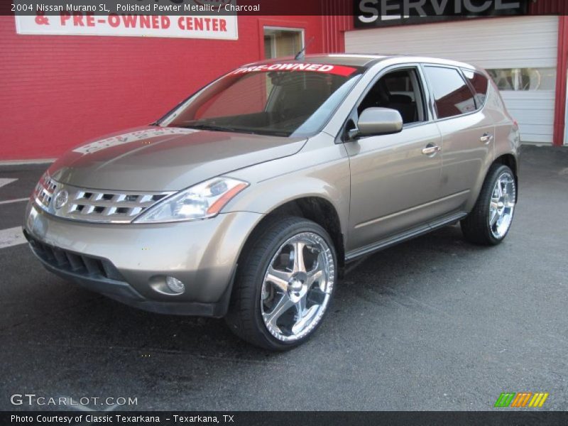 Polished Pewter Metallic / Charcoal 2004 Nissan Murano SL