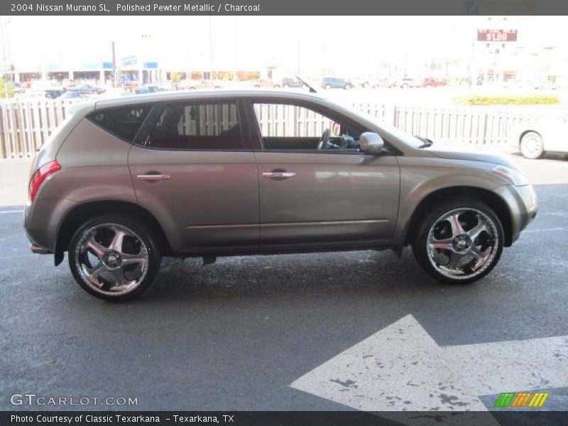 Polished Pewter Metallic / Charcoal 2004 Nissan Murano SL